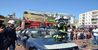 Kilisin Suriyede De Kullanılan İtfaiye Araçları Tanıtıldı