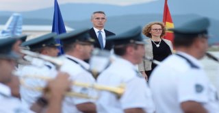 Nato Genel Sekreteri Stoltenberg Makedonyada