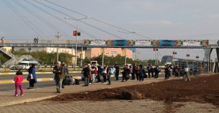 Kazayı Görmelerine Rağmen Üst Geçidi Kullanmadılar