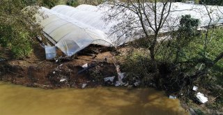 Beykozda Sel Sonrası Son Durum Havadan Görüntülendi