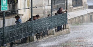 Sağanak Yağış Edirneden Giriş Yaptı