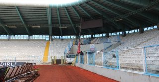 Kazım Karabekir Stadyumuna Süper Lig Makyajı