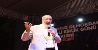 Çorumda 15 Temmuz Demokrasi Ve Milli Birlik Günü Etkinlikleri