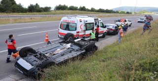 Takla Atan Otomobilde 2Si Çocuk 5 Kişi Yaralandı