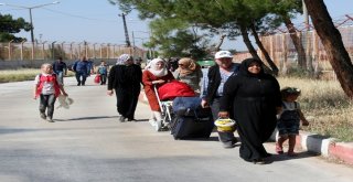 Bayramı Ülkelerinde Geçiren Suriyeliler Dönüyor