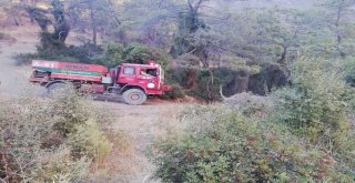 Kumlucada Orman Yangınında Seralar Zarar Gördü