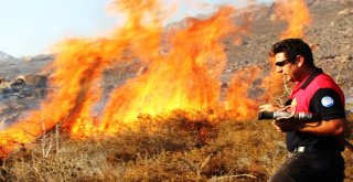 2 Uçak, 1 Helikopter Bodrumdaki Yangını Güçlükle Söndürdü