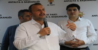 Ak Parti Antalya Teşkilatında Bayramlaşma Töreni