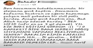 Adnan Oktar Grubuna Mensup Olduğu İleri Sürülen Ve Polisi Tehdit Eden Bir Kişi Gözaltına Alındı