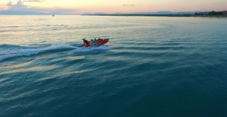 Beyşehirde Adrenalin Tutkunlarının “Jetboat” Heyecanı