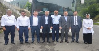 Ak Parti Trabzon Milletvekilleri Ve Adayları Seçim Sonrası Trabzonun Batı İlçelerini Turladı