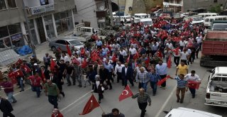 Kahramanlar Kürtünde Güllerle, Dualarla Karşılandı