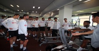 Beşiktaş Salonda Çalıştı