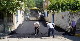 Bahçelievler Mahallesinde Sokak Asfaltları Yenileniyor