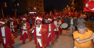 Kozanda 15 Temmuz Milli Birlik, Beraberlik Yürüyüşü Ve Demokrasi Nöbeti