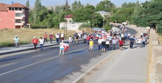 Afşinliler 15 Temmuz Şehitlerini Anmak İçin Eshab-I Kehfe Yürüdü