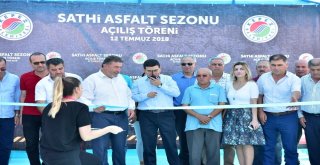 Kepezde Sathi Asfalt Sezonu Törenle Açıldı