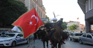 Balıkesirde Milli Birlik Ve Beraberlik Yürüyüşü