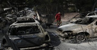 Yunanistan Yangını Fotoğrafları