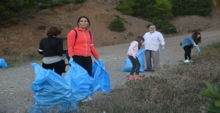 Kazdağlarında “Dünyanın Çöpünü” Topladılar