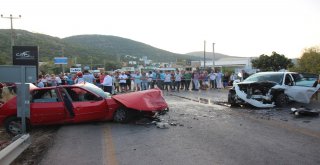 Bodrumda İki Araç Kafa Kafaya Çarpıştı: 1 Ölü, 3 Yaralı