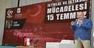 Dursunbeyde 15 Temmuz Anlatıldı