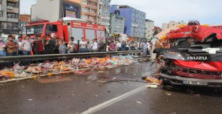 Ölümlü Kazayı Film İzler Gibi İzlediler