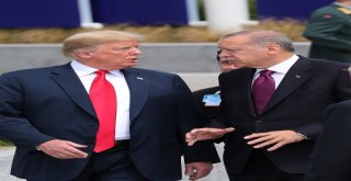 Erdoğan Ve Trump Aile Fotoğrafına Birlikte Geldi