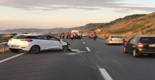 Alaplıda Trafik Kazası: 5 Yaralı