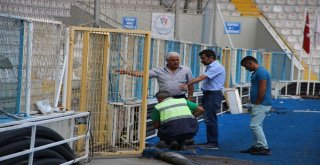 Kazım Karabekir Stadyumuna Süper Lig Makyajı