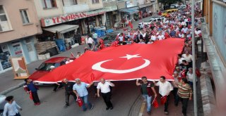 Yenicede Milli Birlik Yürüyüşü Yapıldı