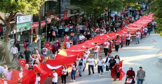 Sakaryada Milli Birlik Günü Gençlik Yürüyüşü