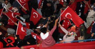 Erzurumda 15 Temmuz Demokrasi Ve Milli Birlik Günü Coşkusu