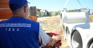 İZSU, Yobaz Deresi için iş başında