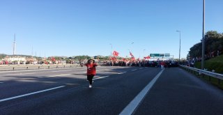 Vatandaşlar Miting Alanına Koşarak Girdi