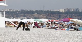 Dünyaca Ünlü Sahilde Şüpheli Bavul Alarmı