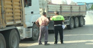 Düzce Polisinden Ağır Tonaj Denetimi