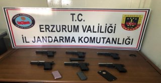 Erzurumda Silah Kaçakçılarına Operasyon: 6 Kişi Gözaltı