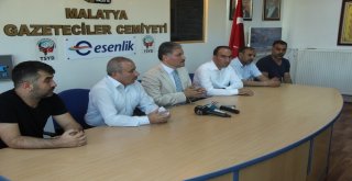 Milletvekili Çakır, Malatya Gazeteciler Cemiyetini Ziyaret Etti