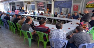 Başkan Arslan, Tol Çarşı Esnafıyla Bir Araya Geldi