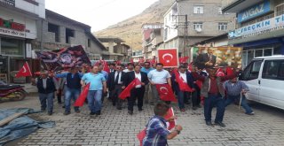 Bahçesarayda 15 Temmuz Etkinliği