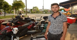 Motosiklet Hırsızlığı Kamerada