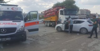 Gölbaşında Trafik Kazası: 4 Yaralı