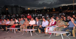 Tuncelide “15 Temmuz Demokrasi Ve Milli Birlik Günü”Nde Binlerce Kişi Yürüdü