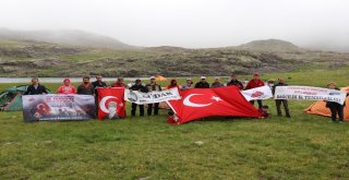 Gümüşhaneli Dağcılardan Şehitler Diyarına 15 Temmuz Zirve Tırmanışı