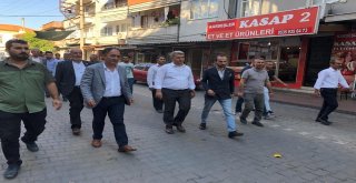 Ak Parti Milletvekilleri Edremitte Vatandaşlarla Kucaklaştı