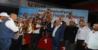 Başpehlivan Fatih Atlı Altın Kemeri Aldı