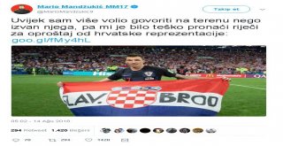 Mario Mandzukic, Milli Takımı Bıraktı