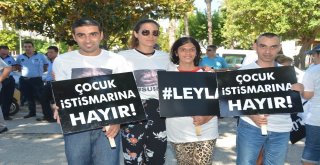 Antalyada Çocuk İstismarı Protesto Edildi