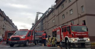 Başakşehirde Fabrika Yangını